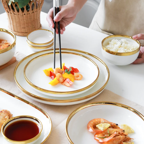 16pcs Dinner set- Gold