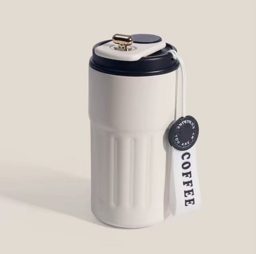 450ml Smart LED Temperature Display Tumbler 316 Stainless Steel Vacuum Insulated Coffee Mug Leakproof Travel Cup
