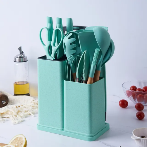 19 Pieces Household Kitchen Multi-function Silicone Set