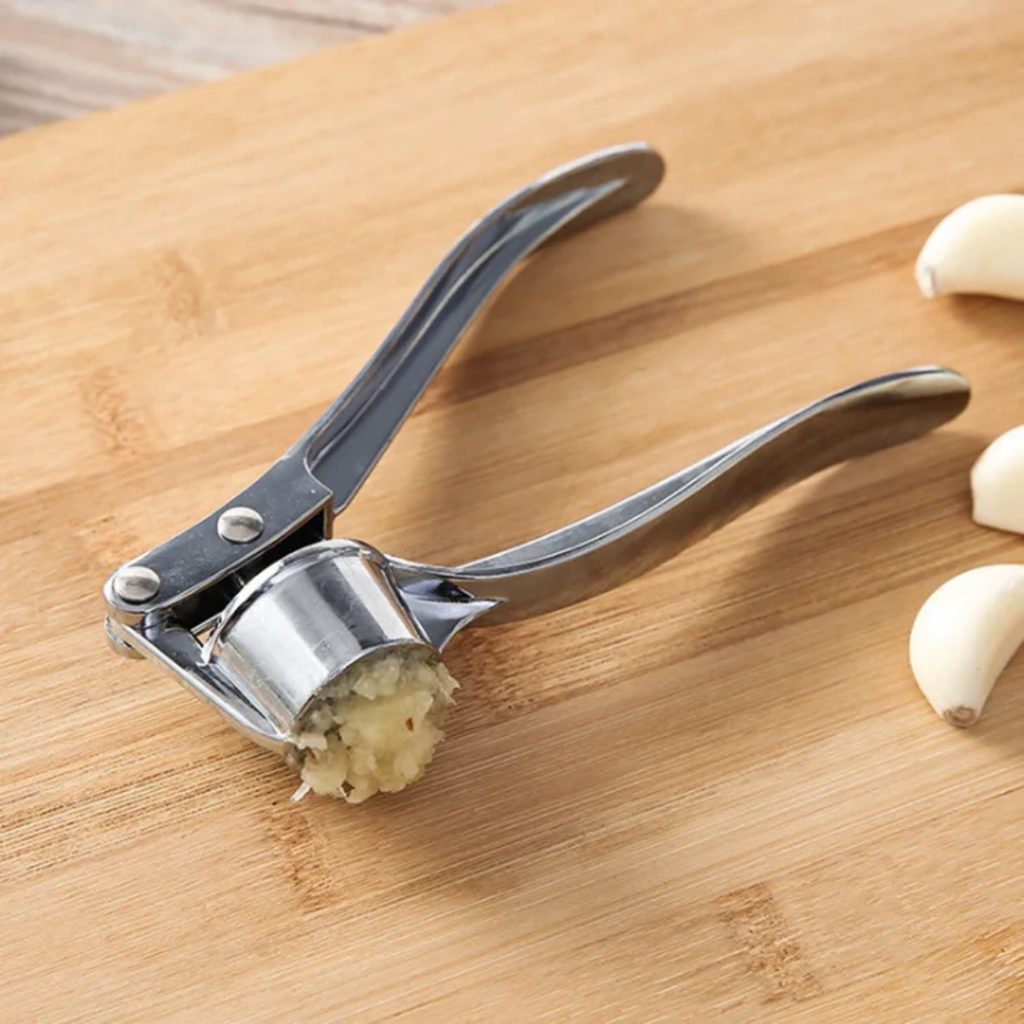 Stainless Steel Garlic Press