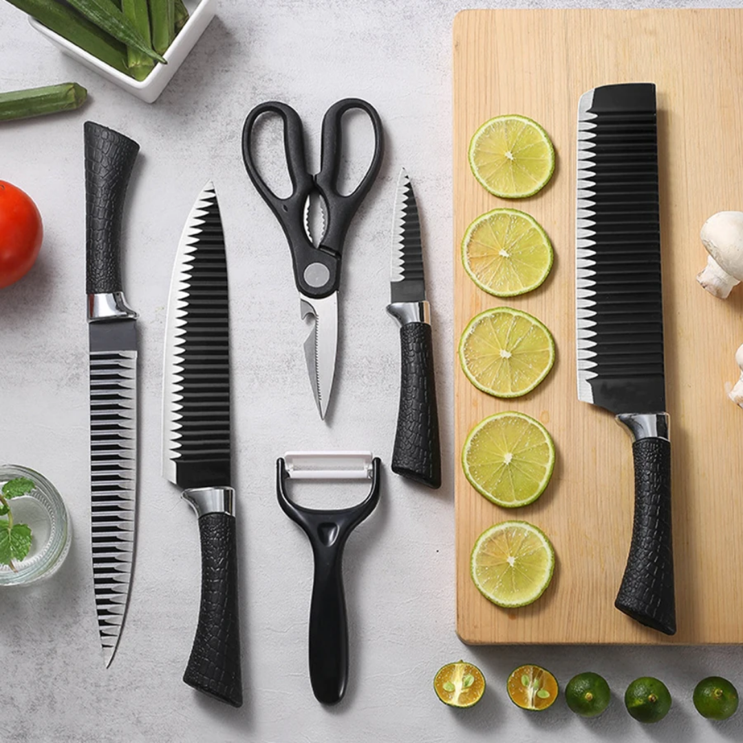 6pcs Kitchen Knife Set