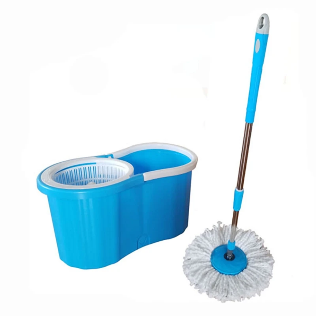 Rotating 360 Spin Mop And Plastic Bucket Set