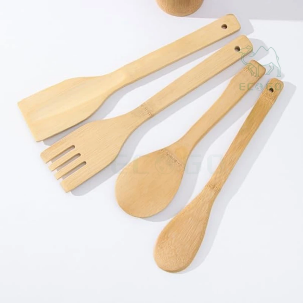Wooden Cooking Utensils Set of 5