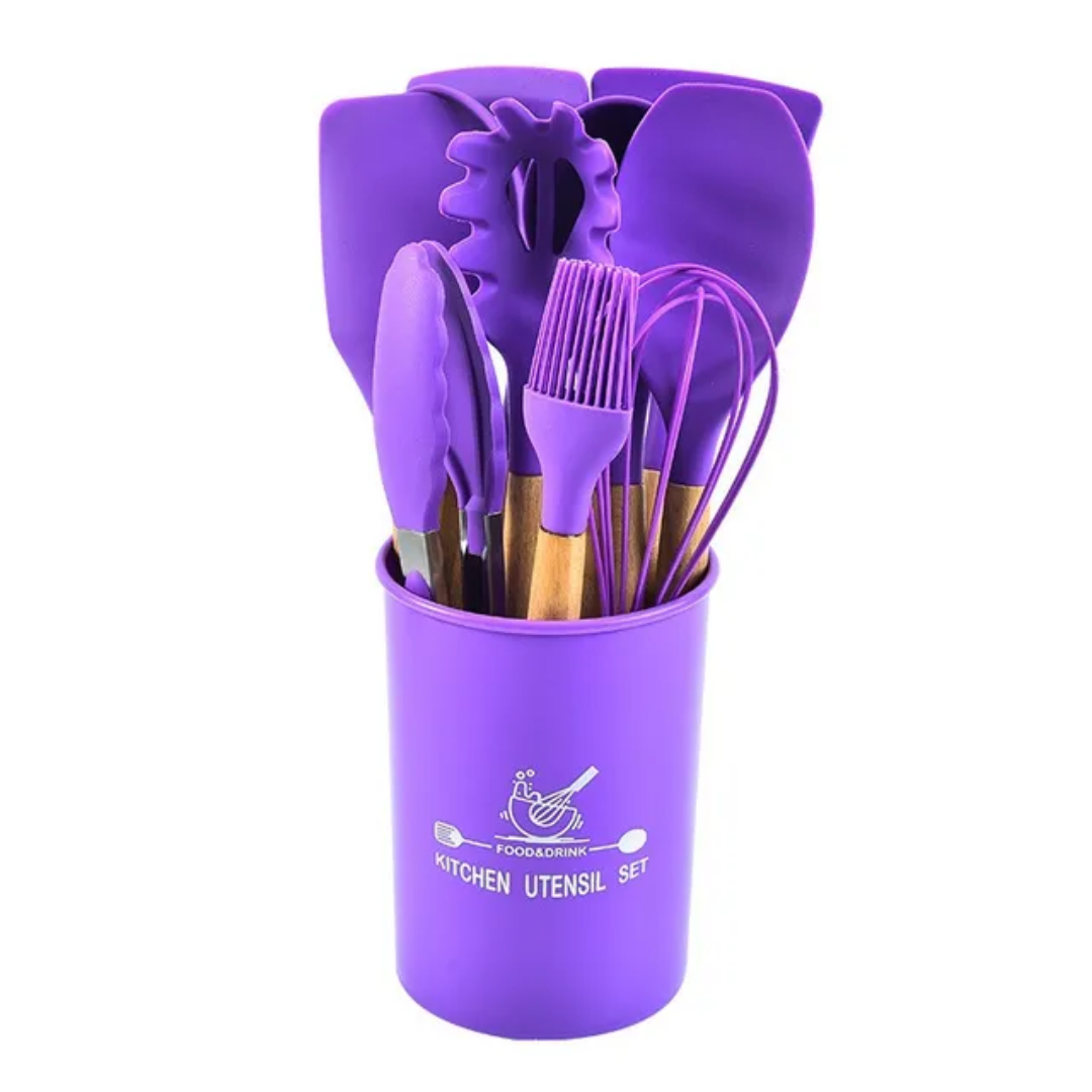 12 Pcs Silicone Kitchen Set
