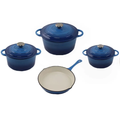 7 Pcs Cast Iron Cookware